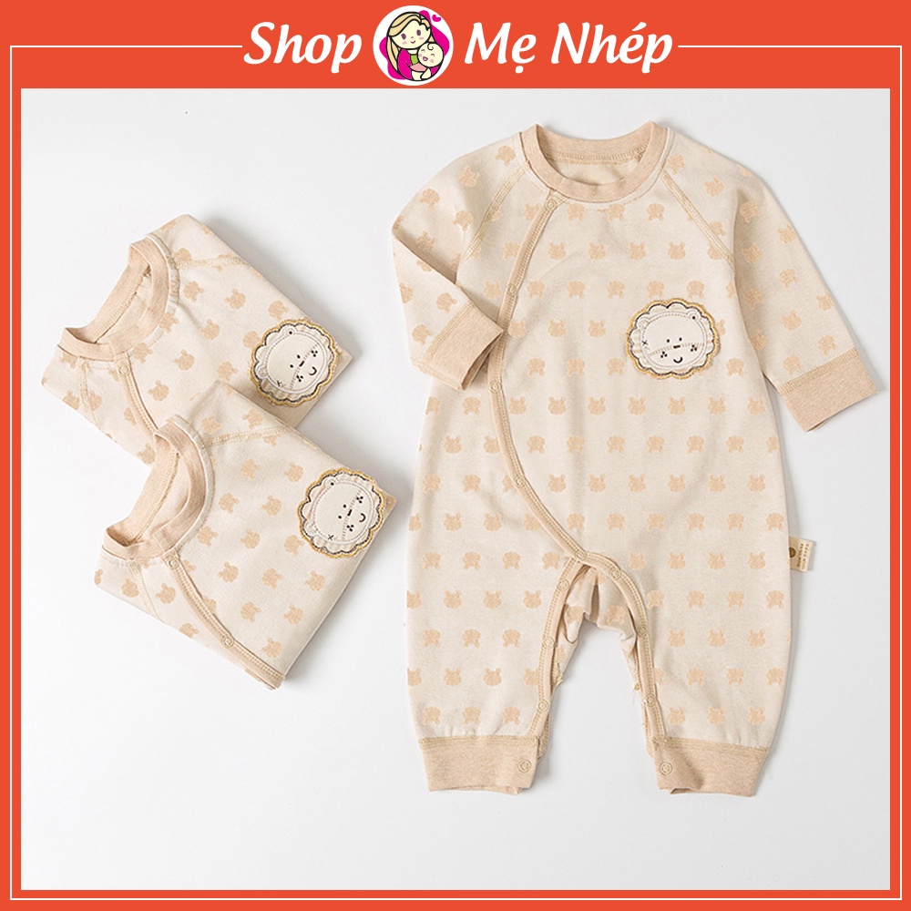 [Organic Baby] Bộ body cho bé từ 0-2 tuổi chất liệu 100% Cotton mềm mịn (hỗ trợ đổi trả nếu bé mặc không vừa)