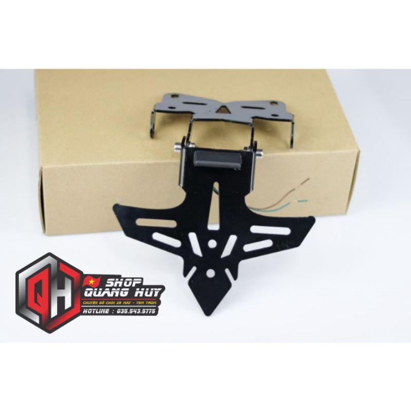 Bát biển số gập có đèn gắn Exciter 150 -155 , Winner - Winner X