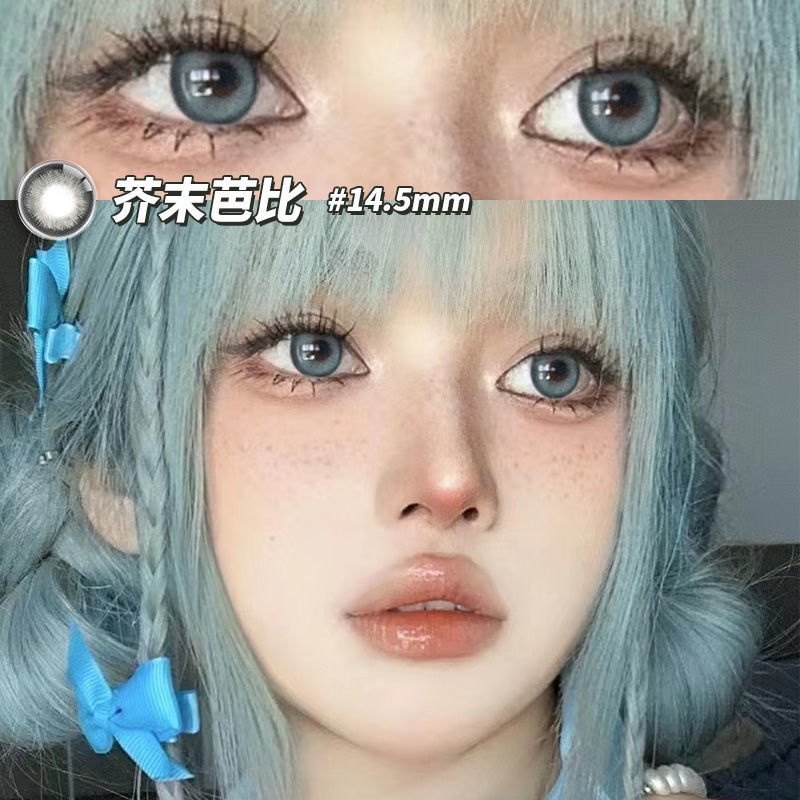 Set 2 Kính Áp Tròng Nhiều Màu Sắc Cho Búp Bê Barbie