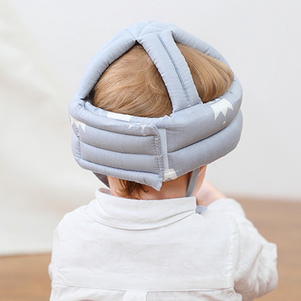 Mũ Cotton Bảo Vệ Đầu An Toàn Cho Bé Tập Đi 40-53cm Lzdjfmy2
