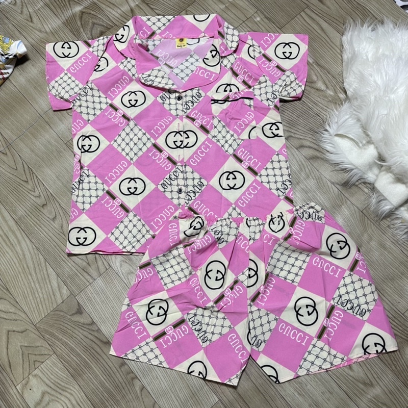 pizama lụa, phom 55kg.