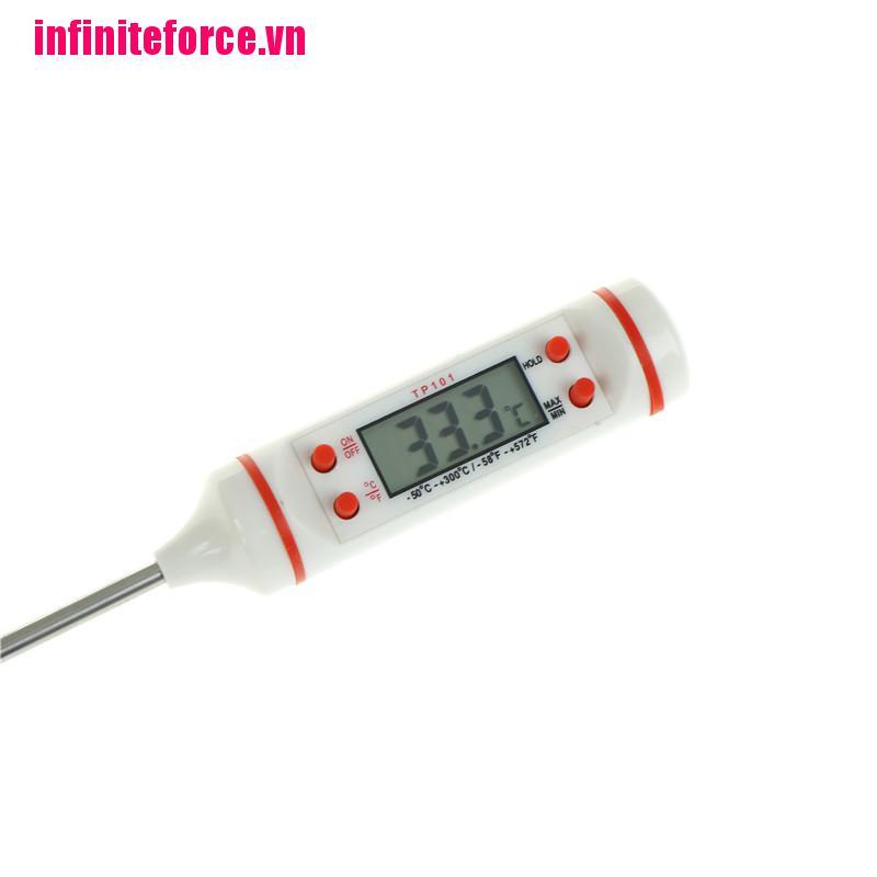 [IN*VN]digital kitchen probe thermometer food cooking bbq meat steak turkey wine