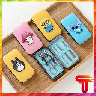 Bộ bấm cắt móng tay mini 6 món dễ thương Tanosa