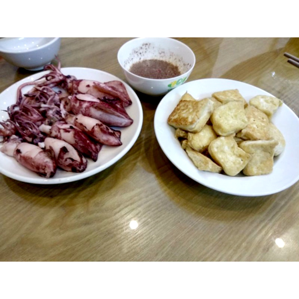 Mực Sim Trứng 1 Nắng hấp sơ khay 500g làm sạch thơm ngon - Ship Hỏa Tốc 1h Hà Nội