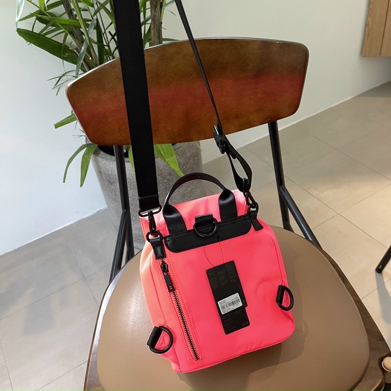 TNS - Balo mini  F•21 mini Backpack--tone đen classic siêu trendy
