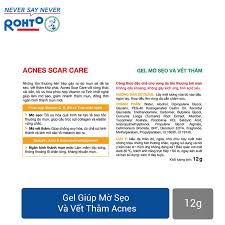 Gel mờ vết thâm và liền sẹo Acnes Scar Care 12g