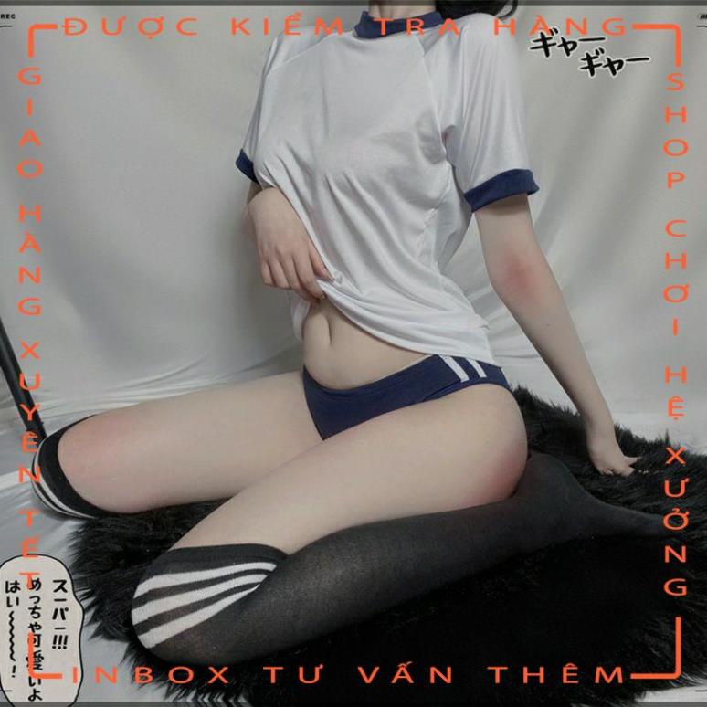 Bộ quần áo mặc ngủ kiểu đồng phục thể dục hóa trang nữ sinh Nhật Bản  - hot tiktok | BigBuy360 - bigbuy360.vn