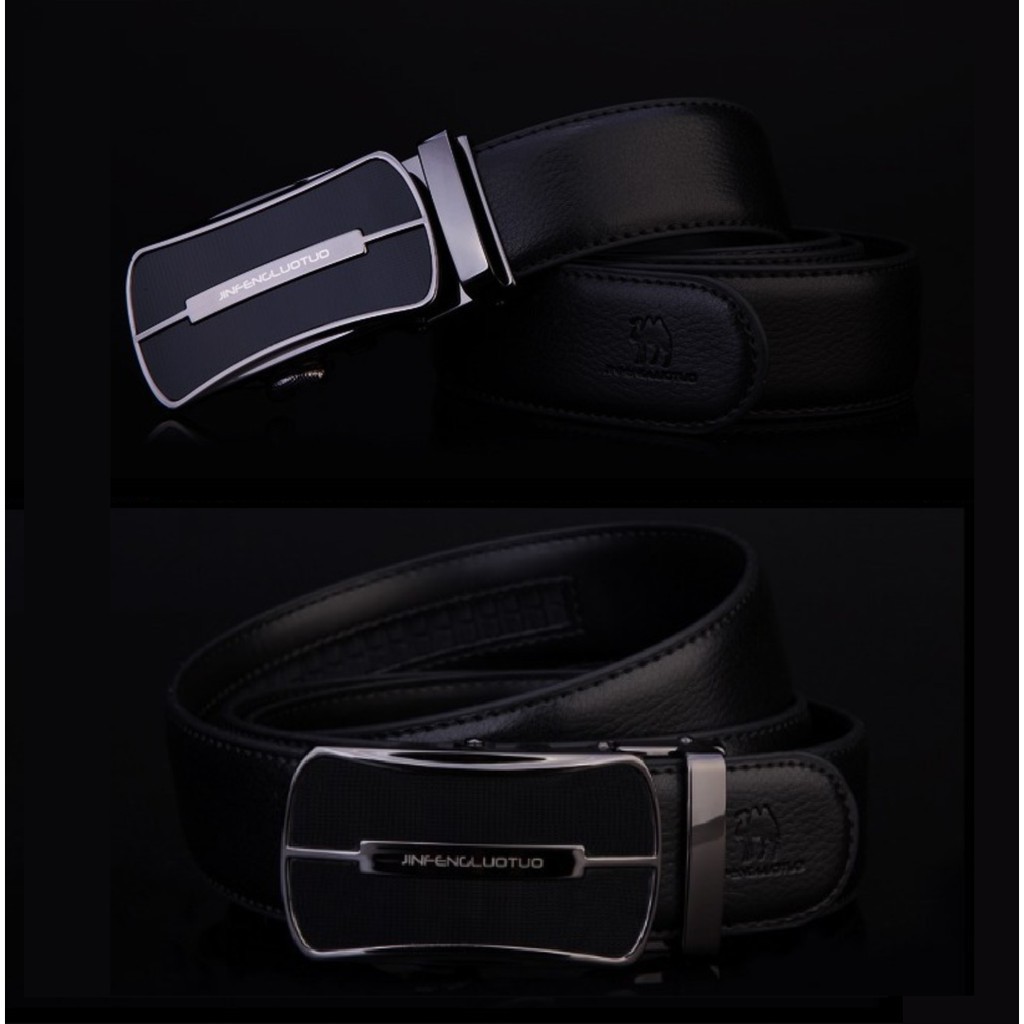 (NEW 2020 Men's Belt) Bảo Hành 2 Năm - Dây Nịt Thắt Lưng Da Bò Thật Cao Cấp AHF0509 Jin - Hàng Nhập Khẩu - Nam Nữ Hà Nội