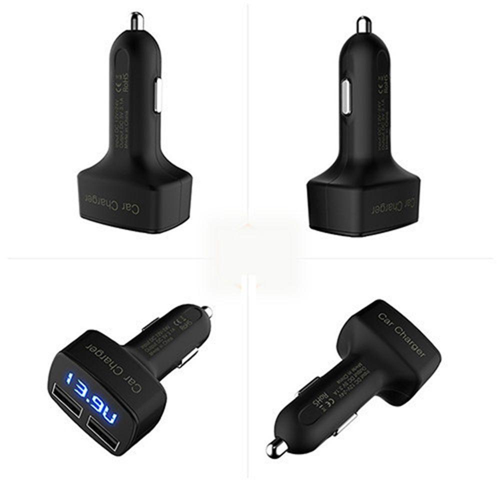 Tẩu Sạc Điện Thoại Trên Ô Tô Hai Cổng USB DC 5V 3.1A