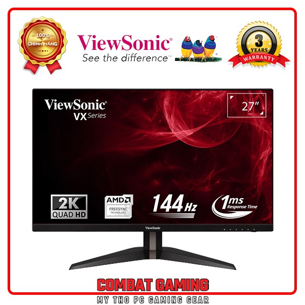 Màn Hình VIEWSONIC VX2705-2KP-MHD 27inch/QHD/144Hz/1ms/Freesync