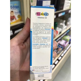 Pediakid Vitamin D3 cho bé 20ml