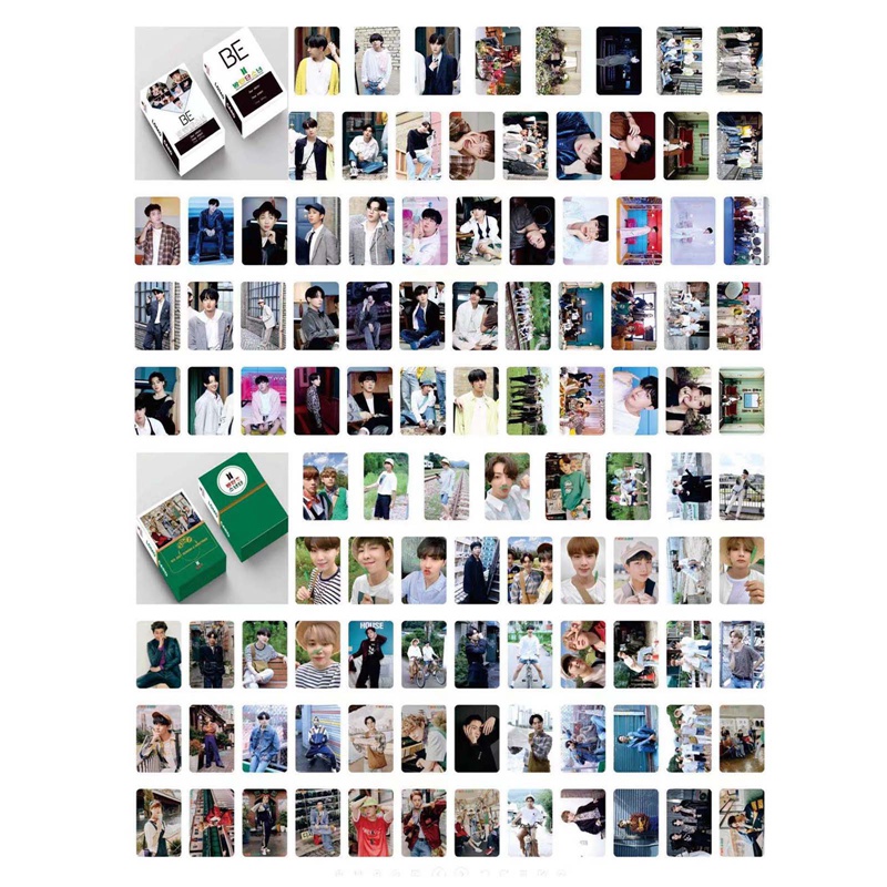 Hộp 54 Ảnh Lomo Card Mini Hình Nhóm Nhạc Kpop 2020