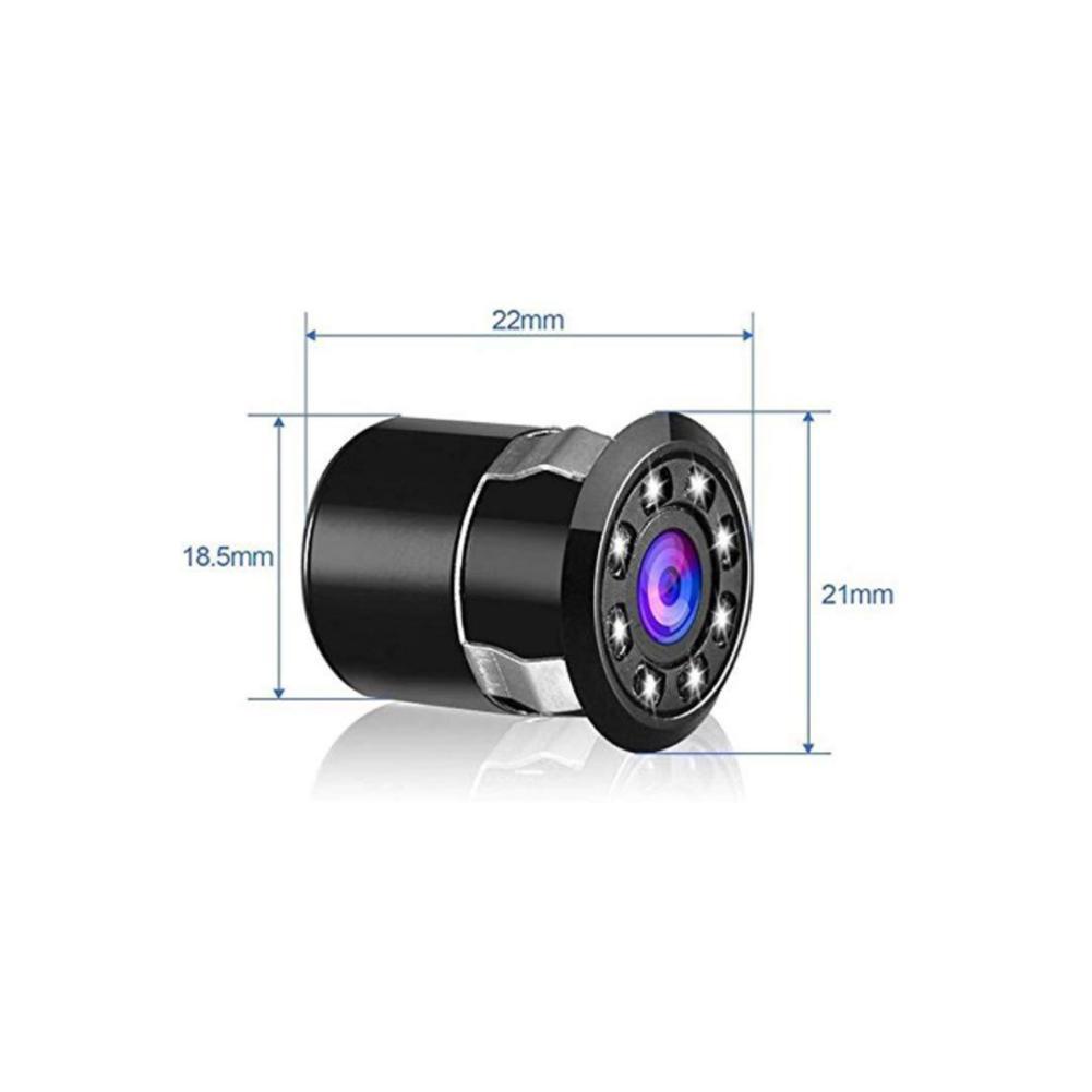 Camera lùi xe hơi hình tròn 8 bóng LED S4W3 170 độ R1H3
 | BigBuy360 - bigbuy360.vn