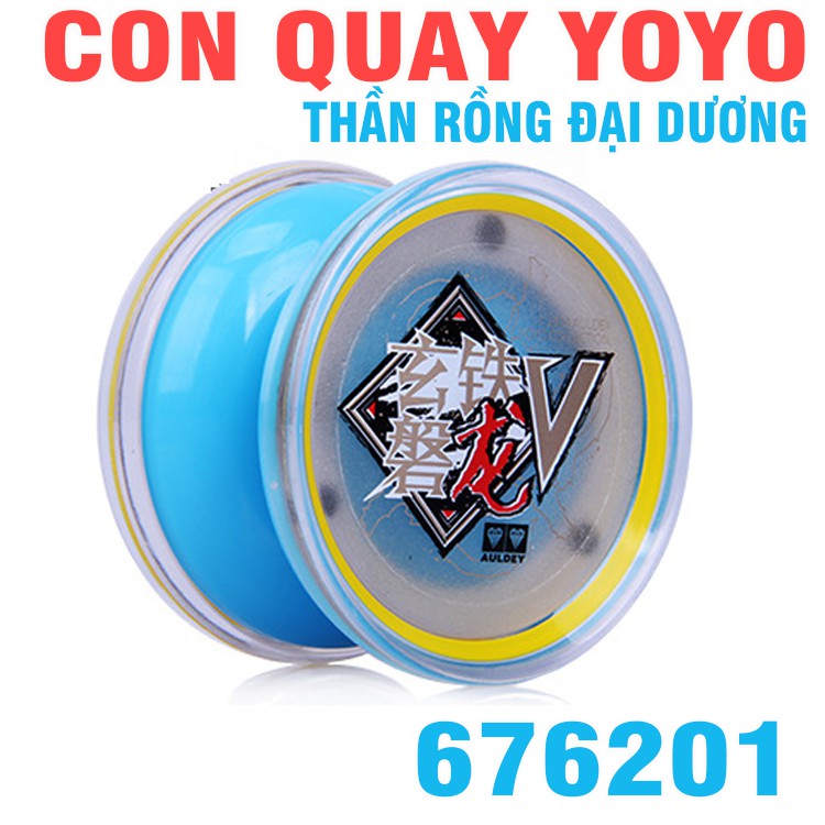 Con quay đồ chơi trẻ em tuyệt đỉnh yoyo Thần Rồng Đại Dương mã 676201 bằng nhựa cao cấp