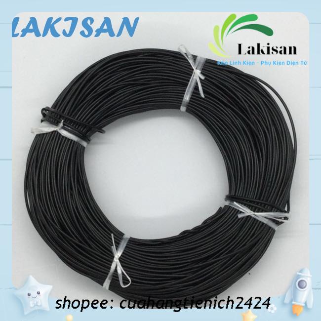 [10 mét] Dây điện 1x14AWG | Màu sắc ngẫu nhiên| Lõi đồng mạ màu trắng