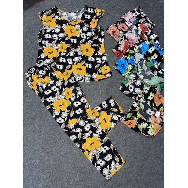 Đồ bộ trung niên quần dài, phom dưới 60kg