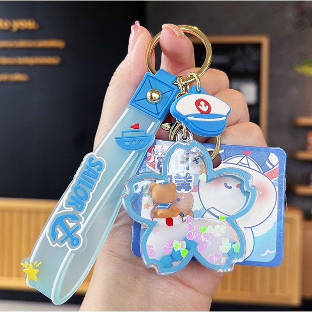 Móc Khóa Cao Cấp Hình Hải Quân Cute phụ kiện Túi Xách dễ thương -Minkey