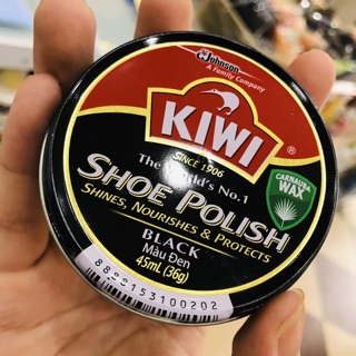 Xi Đánh Giầy Kiwi Thái Lan Đen (dạng sáp)