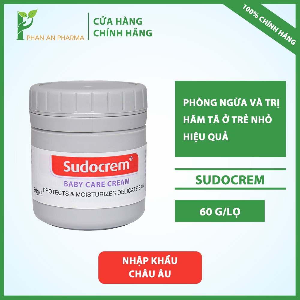 Sudocrem chống hăm và cải thiện khi bé đã bị hăm ở trẻ nhỏ CN128