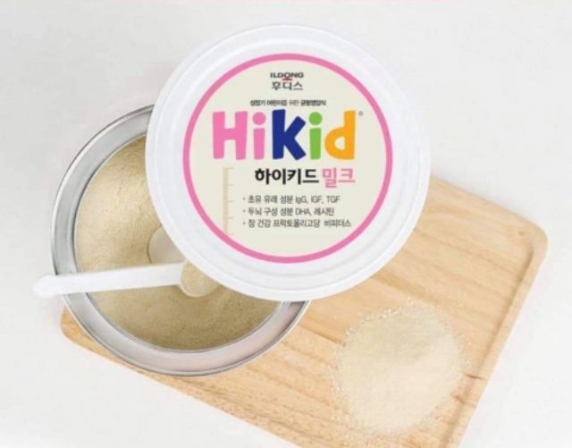 Sửa Hikid cho bé - hàng xách tay trực tiếp Hàn Quốc