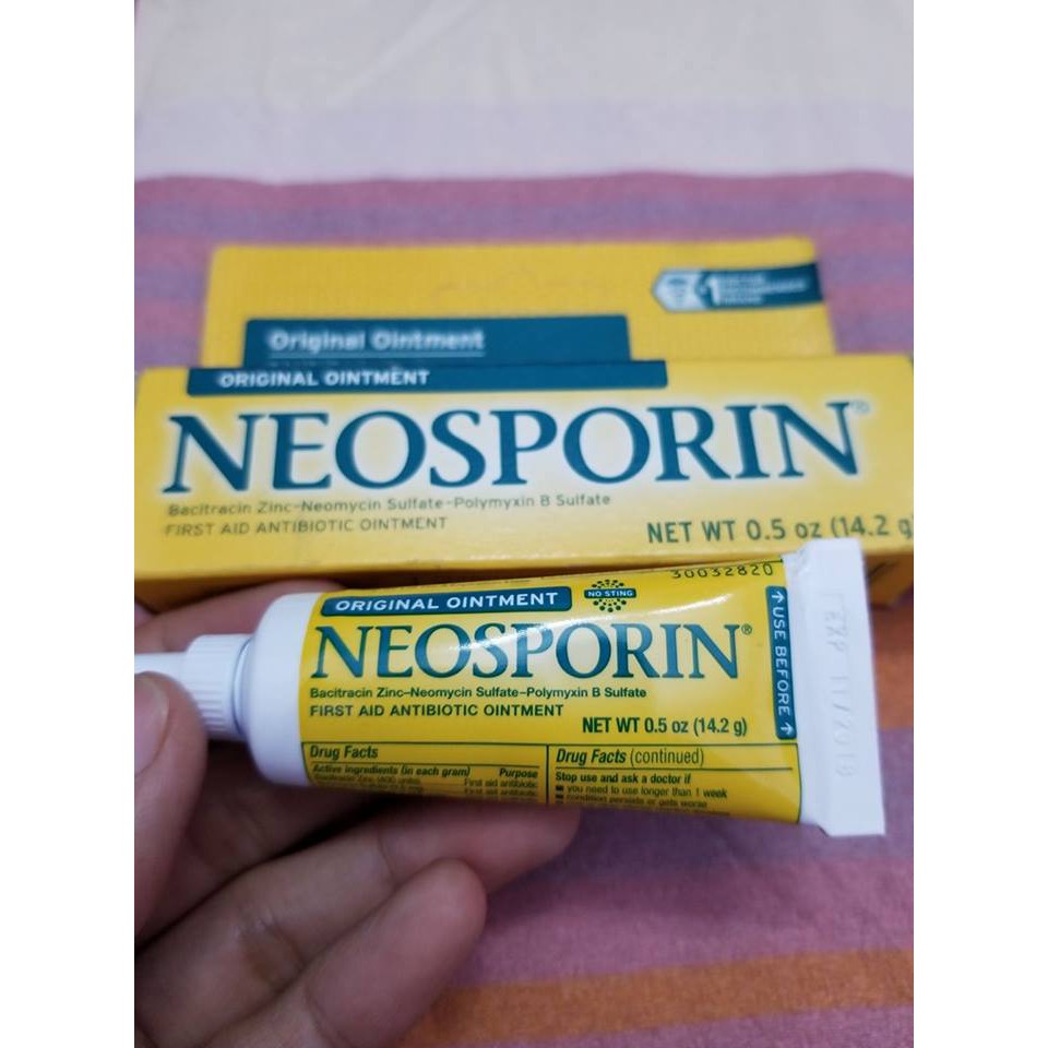 Neosporin – Kem mỡ thoa vết thương liền da nhanh chóng, không để lại thẹo