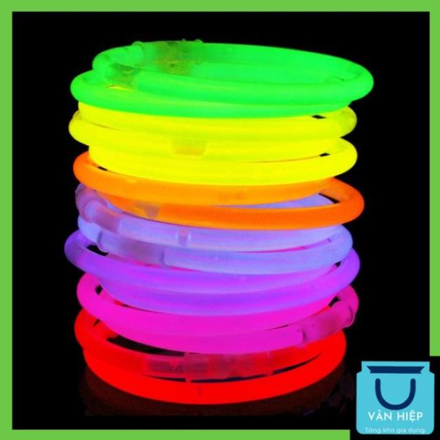 Que phát sáng glow stick- hộp 100 que lắp ráp thoải mãi luôn van1