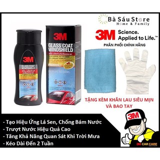 [Chống Bám Nước] Dung Dịch Tạo Hiệu Ứng Lá Sen, Trượt Nước Kính Xe Ô tô 3M 08889LT