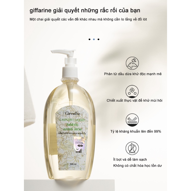 Nước giặt quần áo giffarine hương thơm lâu dài 500ml