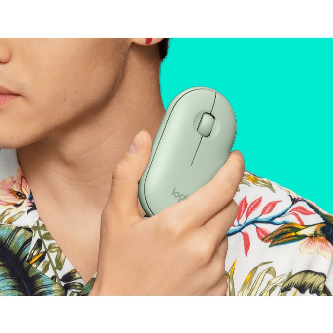 Chuột Bluetooth không dây Logitech Pebble M350 nhỏ và yên tĩnh | BigBuy360 - bigbuy360.vn