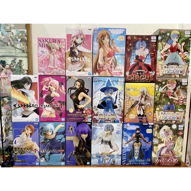 Mô hình Nhật Bản Chính Hãng Fullbox Fullseal Nhiều Loại