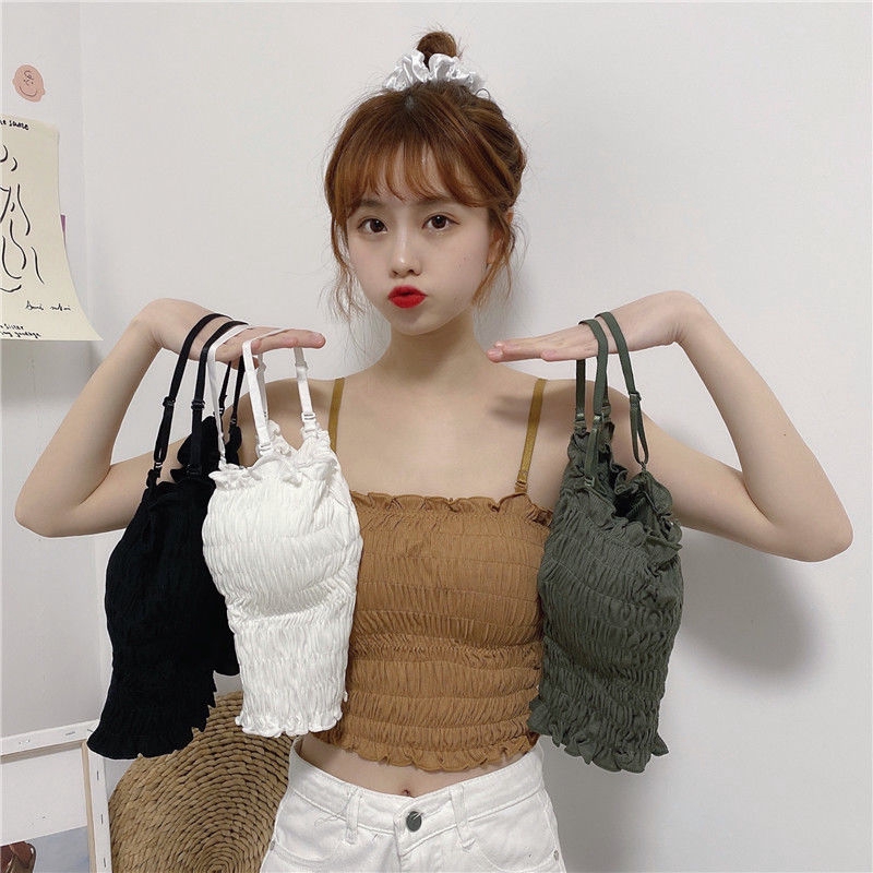 Áo Tank Top Phong Cách Hàn Quốc Quyến Rũ Cho Nữ