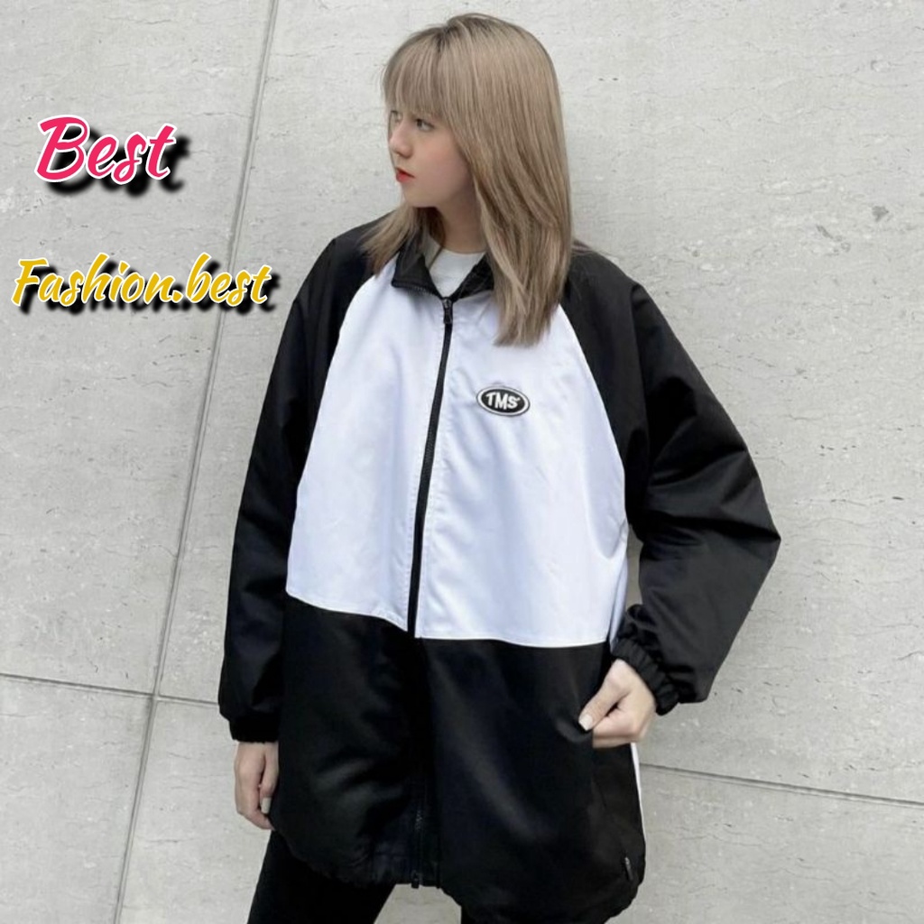 Áo Khoác Dù 7ZIA Ulzzang Nam Nữ Unisex Form Rộng Bomber Jacket ...Best