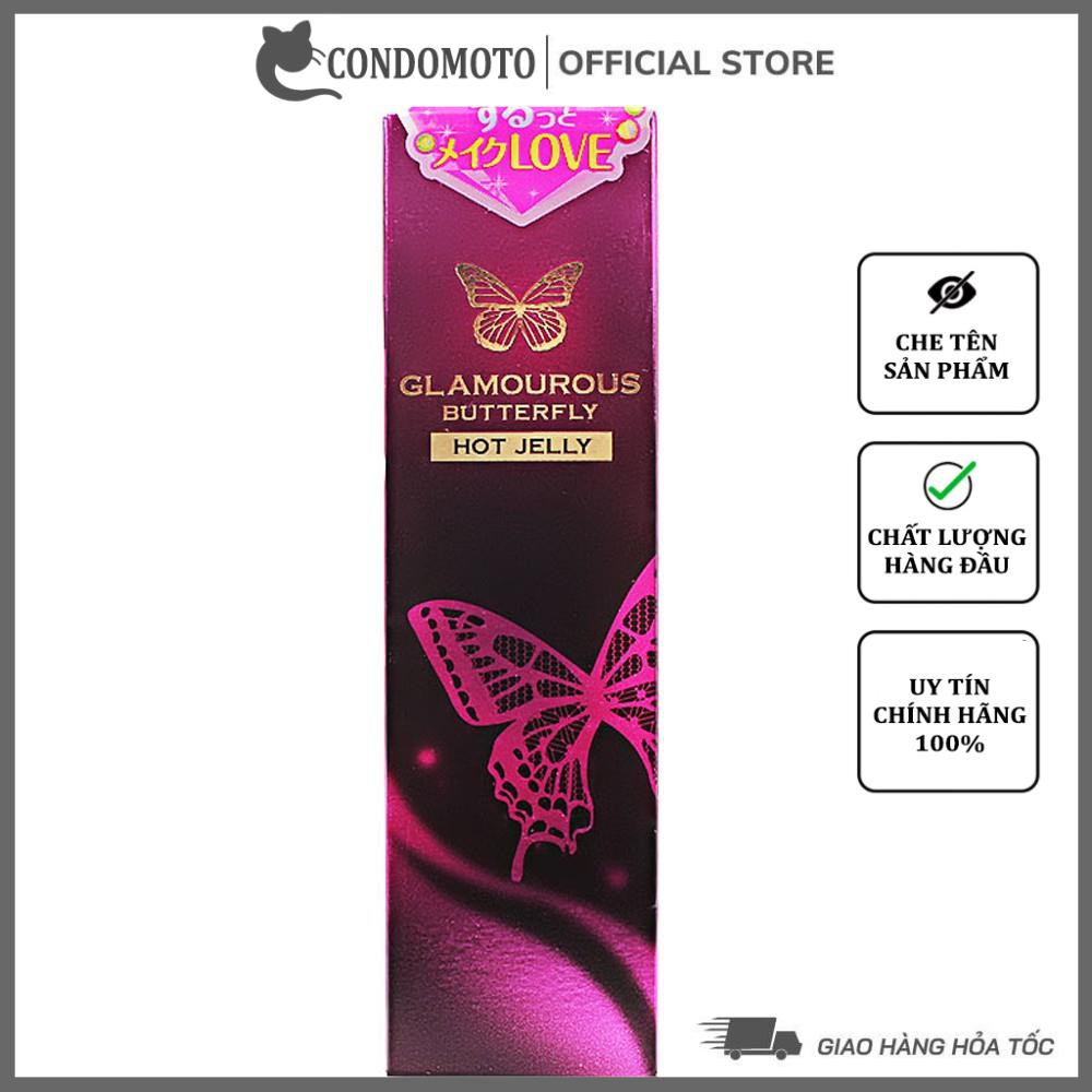 Gel bôi trơn Jex Glamourous Butterfly Hot Jelly 30gr, tăng ĐỘ ẨM cho chị em.