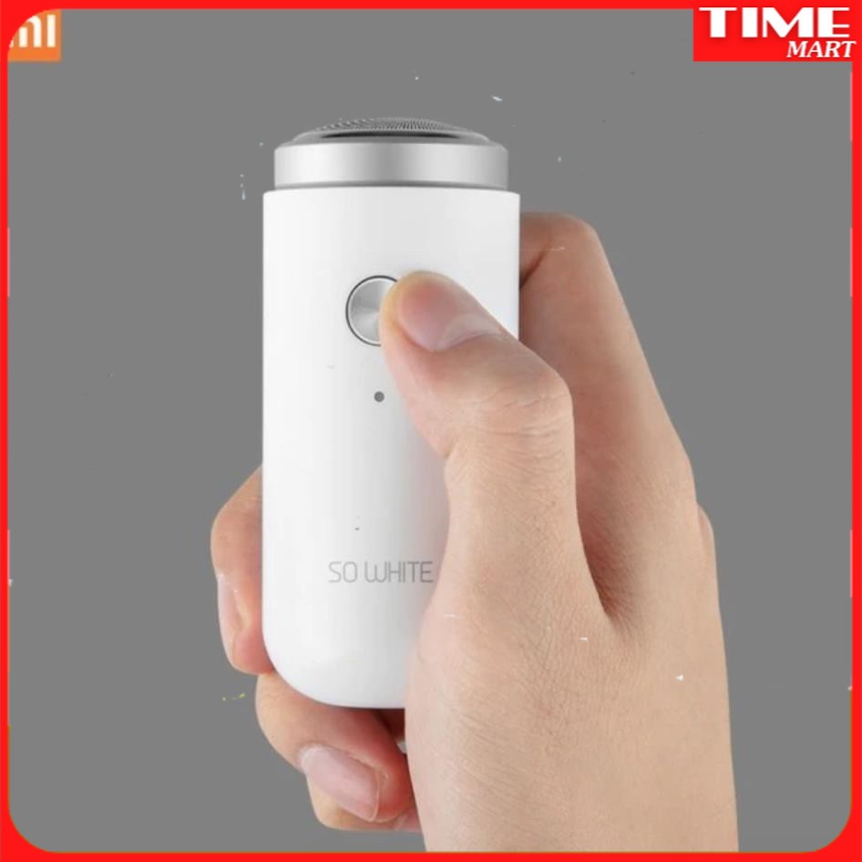 [CHÍNH HÃNG] Máy Cạo Râu bỏ túi mini SO WHITE (PINJING) ED1.Bảo hành 3 tháng [TIME_MART siêu thị tiện ích gia đình]