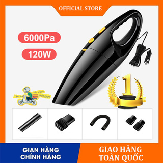 [NEW 2021] Máy Hút Bụi Ô Tô Và Gia Đình Cầm Tay Có Dây, Không Dây. Bảo Hành 1 Đổi 1 Mới Trong 7 Ngày. Mua Ngay!0