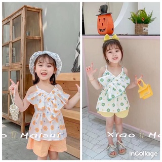 Áo 2 dây Quảng Châu bé gái dễ thương Hàn Quốc 18-30kg