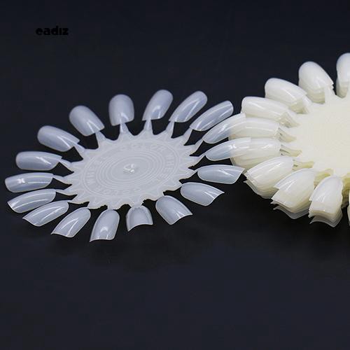 Bộ 10 bảng tròn trưng bày màu sơn móng tay nghệ thuật