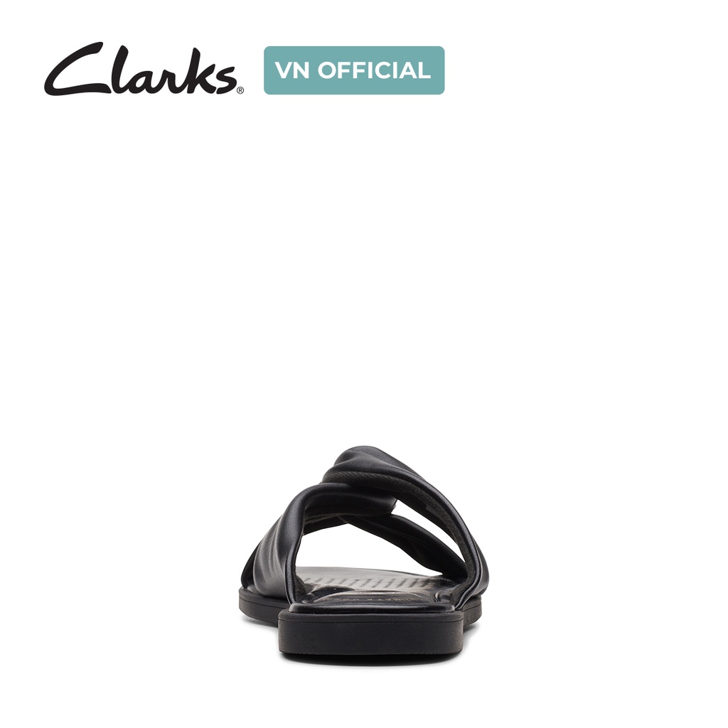 Giày Xăng Đan Chất Liệu Tổng Hợp Nữ CLARKS Reyna Twist màu Đen