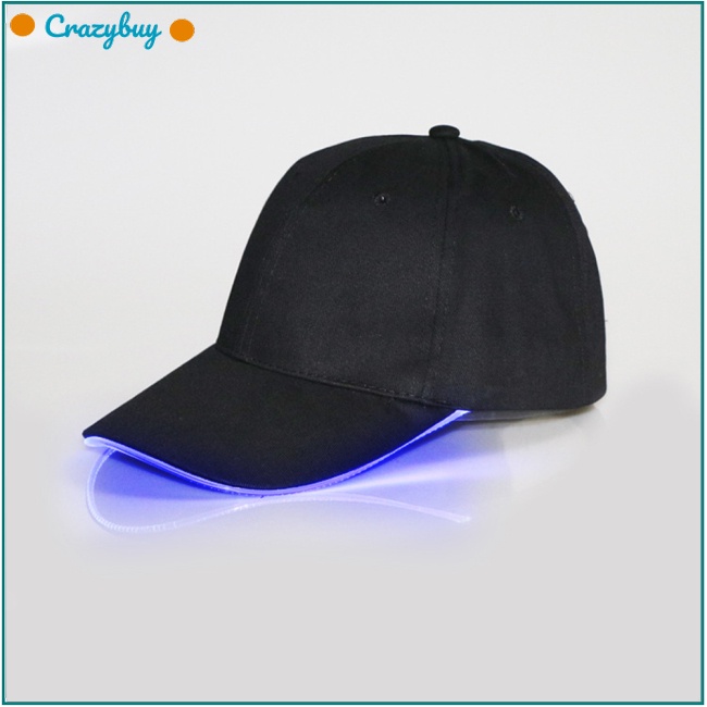 Cr Mũ Lưỡi Trai Thể Thao Có Đèn LED Phát Sáng