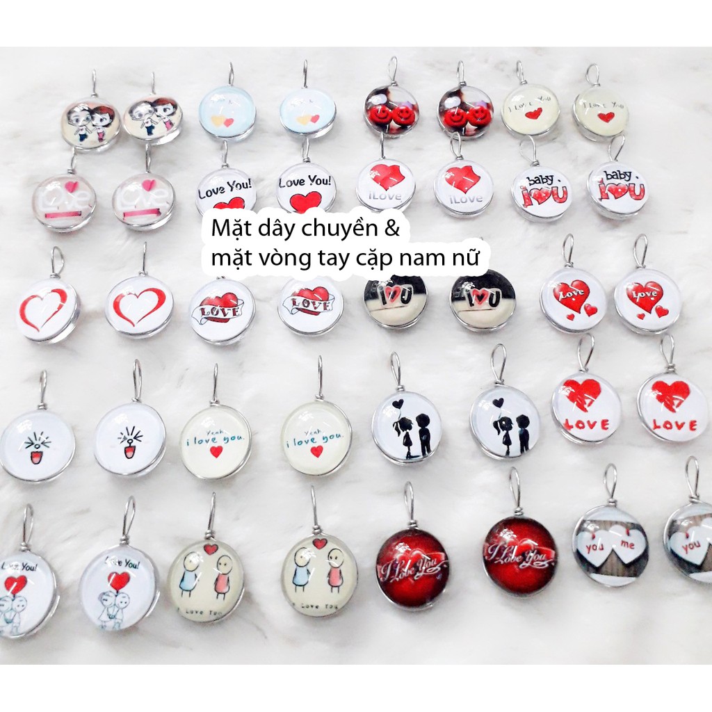 Mặt dây chuyền / vòng tay Handmade ( 10 cái ) Giá Sỉ