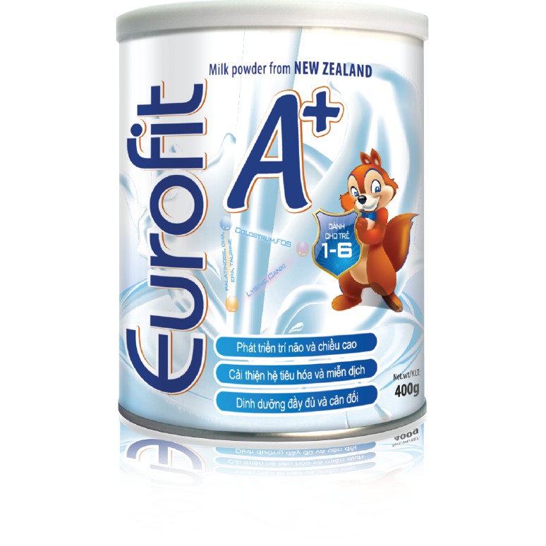 Sữa Eurofit A+ (1-6 tuổi) thơm ngon bổ dưỡng cho bé