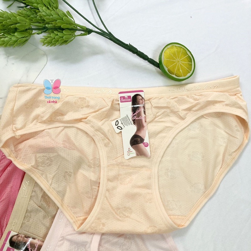 QUẦN LÓT NỮ THUN BÔNG ÉP Freesize cỡ L từ 45-50kg - QL886