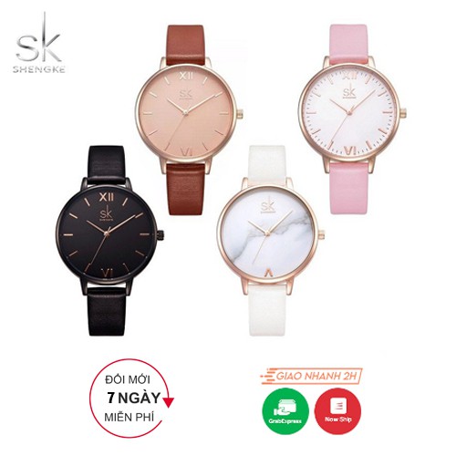 Đồng hồ nữ Shengke Korea K0039L chính hãng