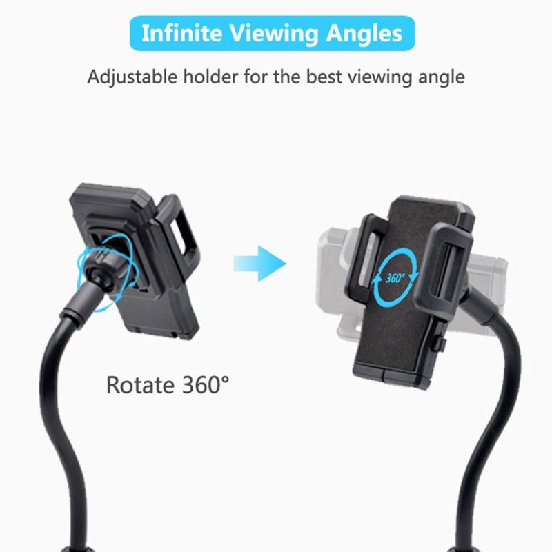 Giá Đỡ Điện Thoại Di Động Xoay 360 Độ Gắn Xe Hơi Tiện Dụng° Giá Đỡ Cốc Hai Lớp Có Thể Điều Chỉnh Chiều Cao Tiện Dụng
