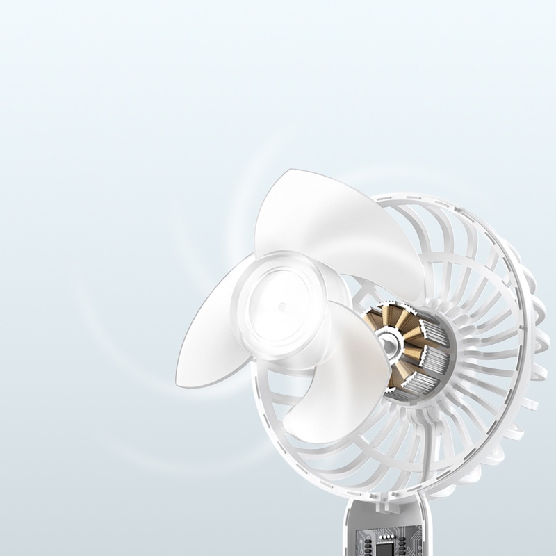 Quạt mini sạc usb Cầm Tay Ba Tốc Độ Yên Tĩnh Dễ Điều Chỉnh