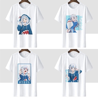 BST Áo thun Hololive Gawr Gura Anime ngắn tay mẫu cực HOT