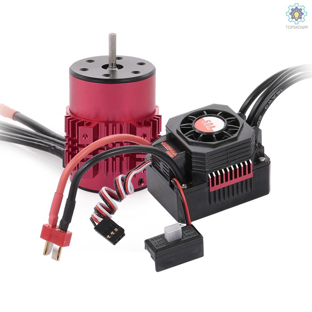 Động Cơ Không Chổi Than SURPASS HOBBY 3650 3900KV 60A ESC Chống Thấm Nước Cho Xe Điều Khiển Từ Xa 1/10 1/8