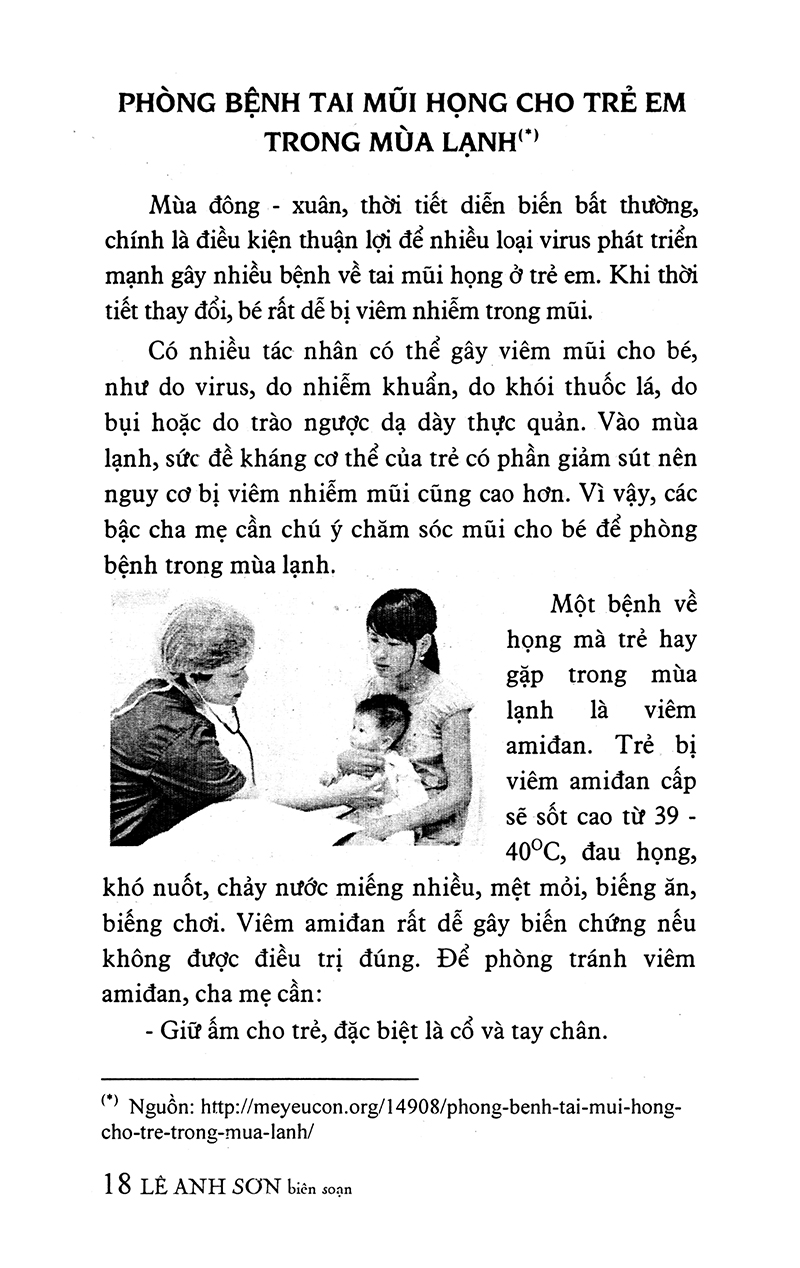 Sách Cẩm Nang Cho Người Bệnh - Bệnh Tai - Mũi - Họng Và Cách Điều Trị