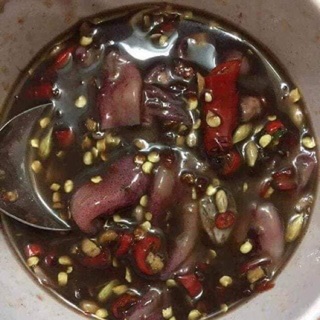 Com bo mam muc mam cơm nước mắm