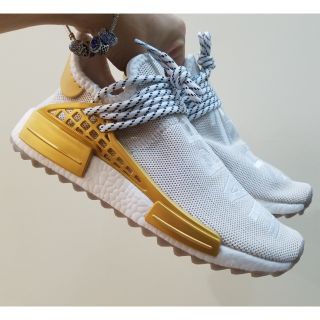 Giày sneaker human gold màu vàng cao cấp